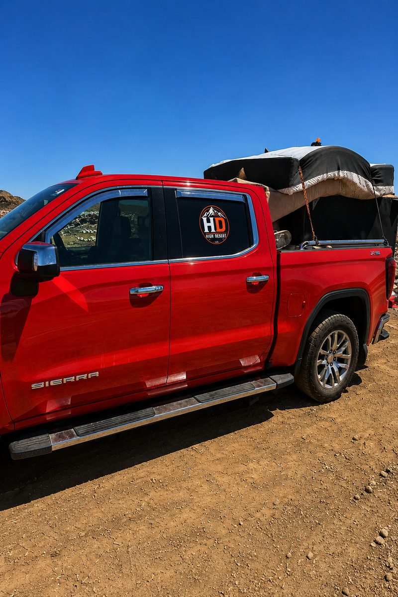 High Desert Solutions truck hauling away furniture